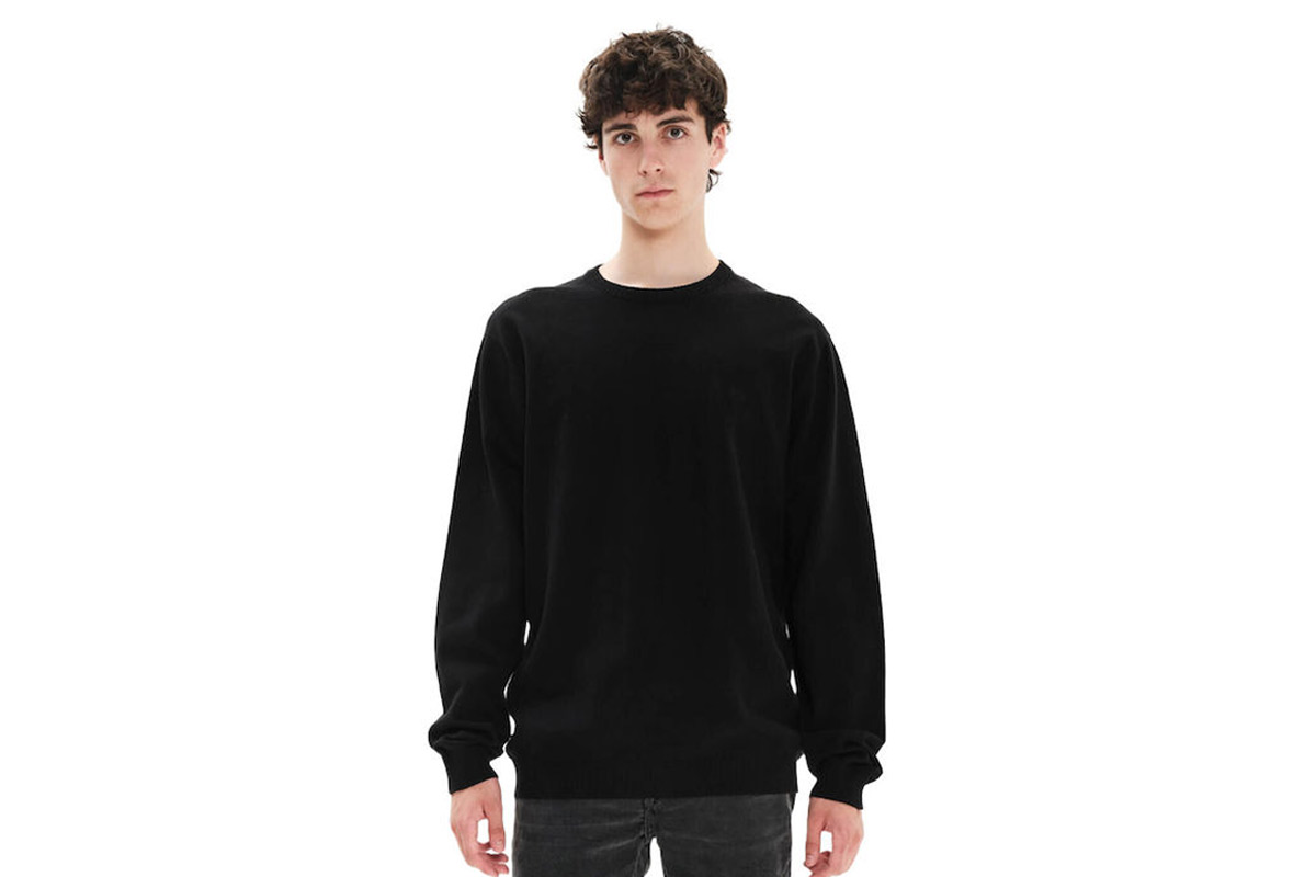 Emerson Μπλούζα Πλεκτή Ανδρική (222.EM70.90 BLACK) Μαύρο
